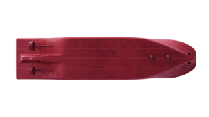 3D visualization of a vessel - red anchor handling vessel