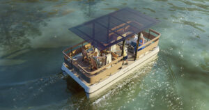 Family paddle boat design visualizations Serenity550R Fitness