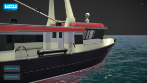 3D viewer vessel design 360° for fishing vessels