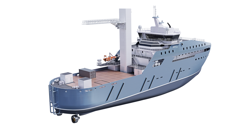 Ship renders for a presentation