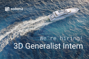 3D Generalist Intern - 3D visualization studio internship