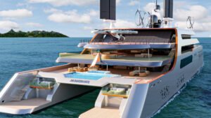 Photorealistic 3D yacht visualization