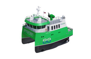 Progreen - 3D Workboat Rendering
