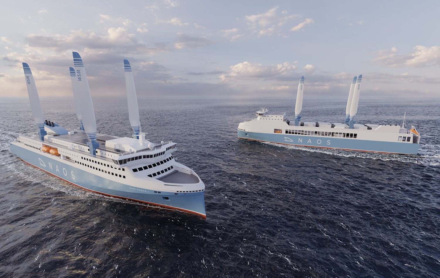 3D ferries ship visualization Naos Ship Design Sodoma Atelier