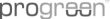 Progreen AS logo black and white
